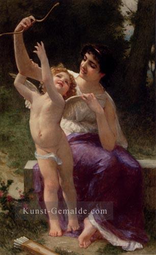 Venus und Cupid Akademisch Guillaume Seignac Ölgemälde